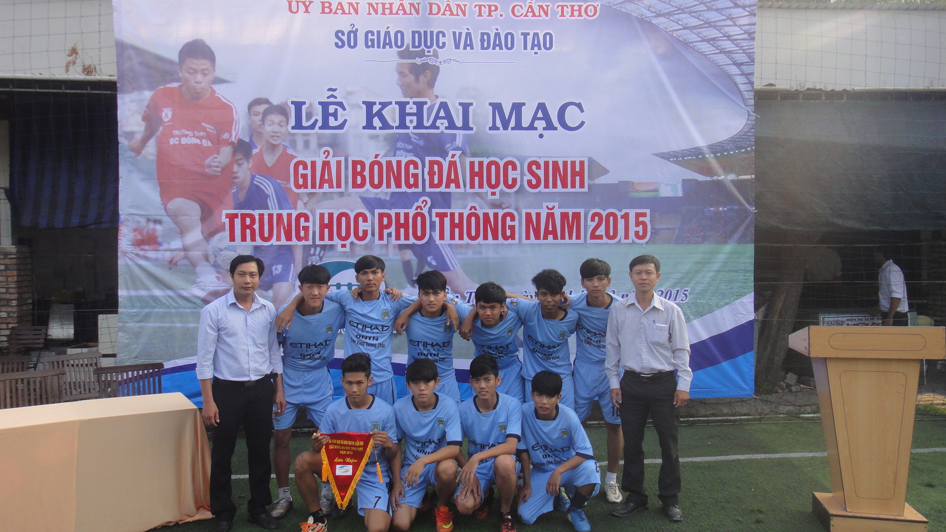 Giải bóng đá học sinh THPT năm 2015